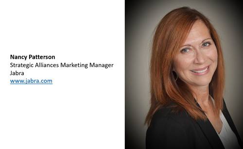 Nancy Patterson, Strategic Alliances Marketing Manager, Jabra