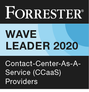 The Forrester Wave™: Contact-Center-As-A-Service (CCaaS) Providers, Q3 2020 report, Leader 