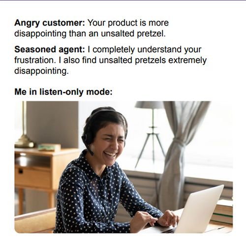 angry customer