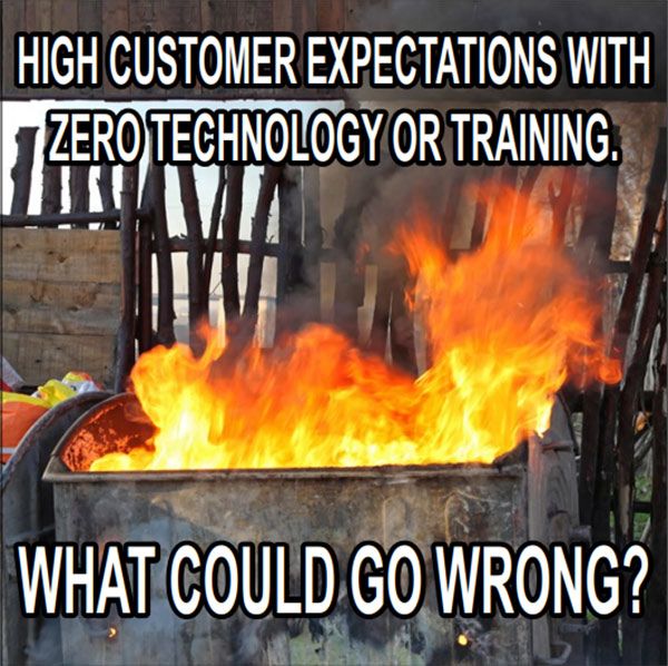 high customer expectations
